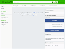 Tablet Screenshot of italyjobs77.com